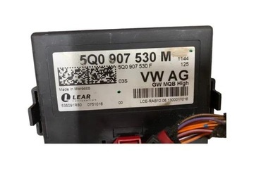Модуль шлюз vw golf vii варіант ba5, bv5 5q0907530m 2.0l дизель 110kw фото №1