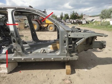 Mercedes c w204 204 чверть права передня перед праві фото №1