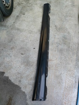 Накладка планка порогова mercedes w203 купе рестайлінг фото №1