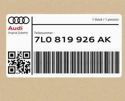 Труба водяна audi q7 фото №1