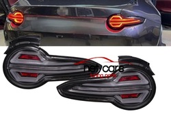 Лампы задние mazda mx-5 16-22r динамик полный led neon led тонированный grau фото №1