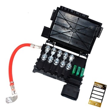 Коробка гніздо корпус запобіжників vw golf 4 фото №1