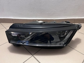 Лампа передняя перед левая skoda octavia iv 4 5e4 полный led фото №1