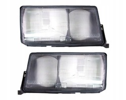 Комплект стекло фары mercedes 190 w201 1982-1993 фото №1
