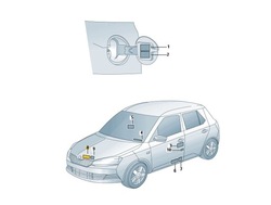 Наклейка informacyjna масло skoda fabia oe: 701010043a фото №1