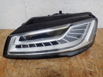 Лампа левая фара левый полный led matrix beam audi a8 4h d4 рестайлинг 4h0941035 фото №1