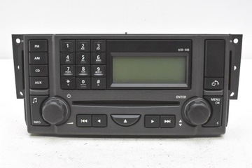Радіо радіопрогравач cd rds aux телефон vux500500 range rover sport l320 фото №1