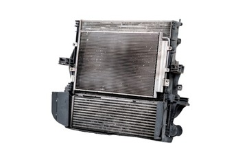 Набор 3 радиатор iveco daily vi 14-19r. 3.0d воды интеркулер кондиционер фото №1