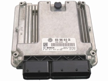 Ecu skoda octavia 2.0 tdi 03g906016ds 0281011953 фото №1