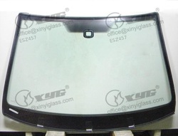 Скло лобове передня skoda octavia ii 2004-2013 датчик зелена нова фото №1