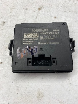 Volkswagen golf vii модуль 3q0907530g шлюз фото №1