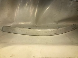 Планка бампера перед перед передняя левая белая toyota avensis t25 фото №1