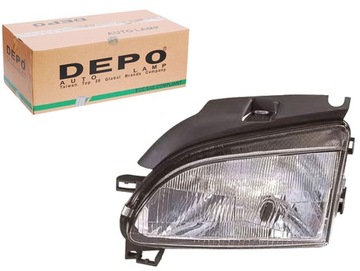 Фара h4 электрический seat arosa 05.97-01.00 фото №1