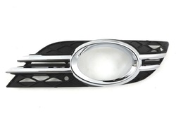 Mercedes w211 06-09 решітка решітка w бампер хром ліва фото №1