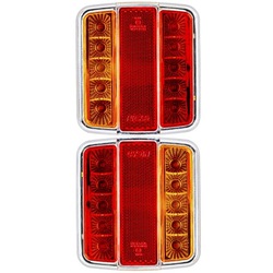 Лампа задня led причепа причепи 12v 2szt. фото №1