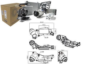 Радиаторов масла alfa romeo 159 chevrolet aveo aveo kalos cruze фото №1