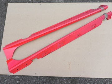 Audi a7 c7 s7 рестайлінг lz3m s line планка накладка порога порогова права фото №1