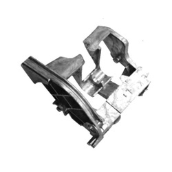 Ручка двері ліва кріплення do vw passat b6 b7 cc, eo-0041718 фото №1