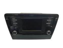 Радио радиопроигрыватель skoda rapid 5ja035871a фото №1