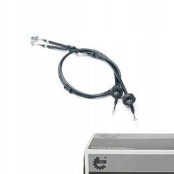 Трос тормоза ручного зад l do opel astra zafira фото №1