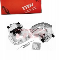 Супорт гальмівний лівий перед vw transporter t5 2.5 3.2 фото №1