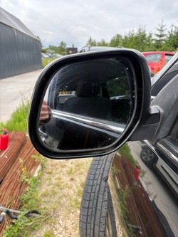 Mitsubishi outlander ii дзеркало ліві 7 pin хром 06-10 європа фото №1