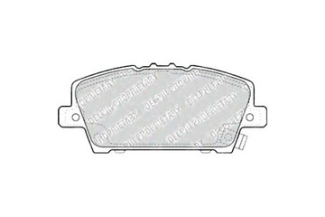Delphi тормозные колодки тормозные honda civic viii хэтчбек фото №1