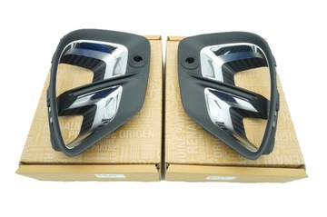 Captur ii 2 19- новая рамка решётка бампера перед правая левая хром pdc оригинал! фото №1