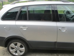Дверь зад задние правые правые skoda fabia ii scout la7w универсал фото №1