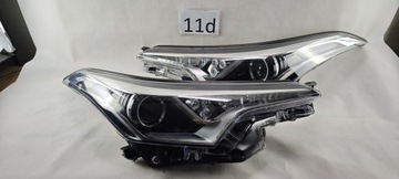 Toyota chr ch-r фара led лівий праві лампа ліва права фото №1