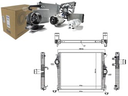 Интеркулер радиаторов воздуха впускной alfa romeo giulia stelvio фото №1