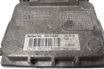 Модуль ксенон citroën c5 iii rd_ 89034934 2.7l дизель 2009 фото №1