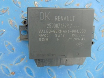 Renault grand scenic iii модуль pdc 259907172r фото №1