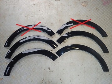 Kia soul планка крыльев перед правый левый фото №1