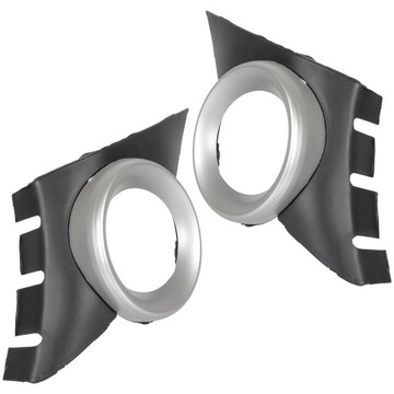 X2 решётка рамка заглушка решётка галоген хром l+p peugeot 207 sport rc sw фото №1