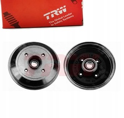 Барабаны тормозные 2 штуки trw do opel corsa c 1.7 di dti фото №1