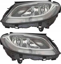 Фары mercedes класс c w205 s205 13- kpl depo фото №1