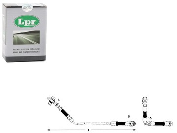 Lpr шланг тормозной t bmw x5 00- p фото №1