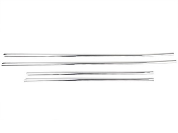 Mini - комплект накладка хром оконный окна хромированные планки боковые фото №1