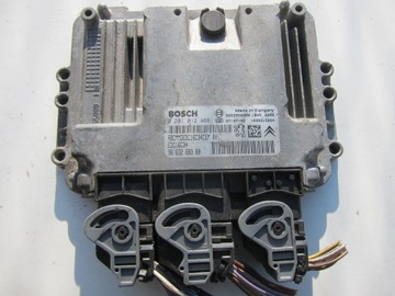 Компьютер 0281012468 9663268380 peugeot citroen фото №1