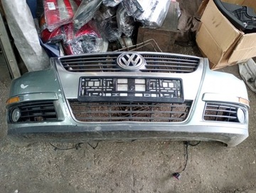 Vw passat b6 бампер перед переднє решітка радіатора решітка комплект фото №1