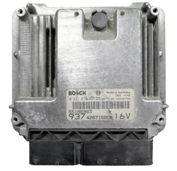 Блок керування двигуна alfa romeo 147 1.9 jtd 0281010455 55186983 + programowani фото №1