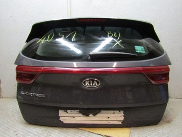 Kia sportage iv рестайлинг 19r крышка багажника зад задняя заднее h8 з стекло стекло фото №1