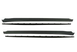 Захист порога l=p do mal amg стайлінг mercedes cla c117 01.2013-03.2019 фото №1