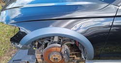 Audi a6 c7 allroad рестайлинг крыло левый перед переднее ly8x фото №1