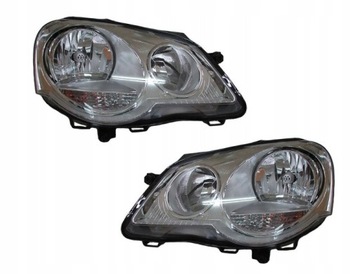 Комплект фари vw polo 6r 2005-2009 h1+h7 sil фото №1