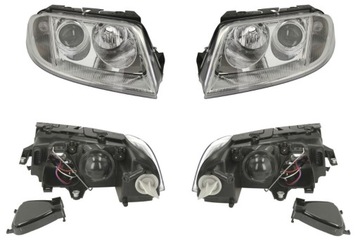 Фара лампа vw passat b5 00-05 l+p tyc фото №1