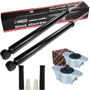 Амортизатори + відбійники + кронштейни зад ford c -max focus ii mk2 hb фото №1