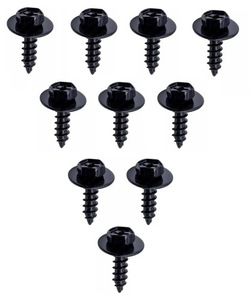 10x кліпса гвинт захист підкрилки toyota prius previa verso highlander фото №1