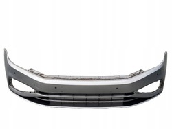 Vw passat b8 рестайлінг бампер перед переднє 3g0807221e ґрати хром підлога фото №1